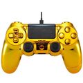 Проводной геймпад для PS4 "Золотой хром", фото 48