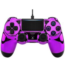 Проводной геймпад для PS4 "Фиолетовый хром", фото 1