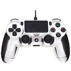 Проводной геймпад для PS4 "Серебристый хром", фото 1