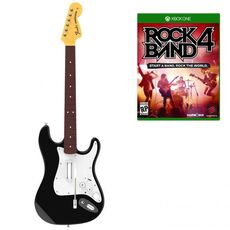Rock Band 4 Stratocaster Bundle (Игра + Гитара) (Xbox One), фото 1