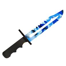 Деревянный штык нож CS:GO | Чистая вода, фото 1