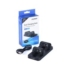 Зарядная станция PS4 Dual Charging Dock for Controllers Black (DOBE TP4-002), фото 1