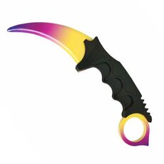 Деревянный нож керамбит CS:GO | Градиент, фото 1