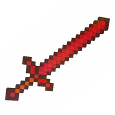 Пиксельный меч Minecraft | Лава, фото 1