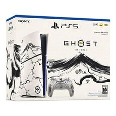 PlayStation 5 Slim Ghost of Yotei Black Limited Edition c приводом (PS5 Slim), фото 1