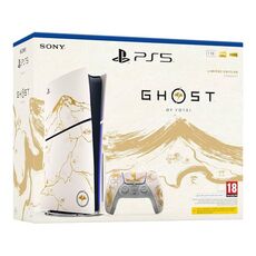 PlayStation 5 Slim Ghost of Yotei Gold Limited Edition c приводом (PS5 Slim), фото 1