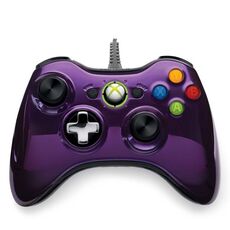 Проводной геймпад для Xbox 360 Фиолетовый хром, фото 1