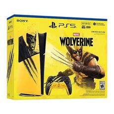 PS5 Slim Digital Edition - Marvel’s Wolverine Battle Yellow Limited Edition Bundle, фото 1