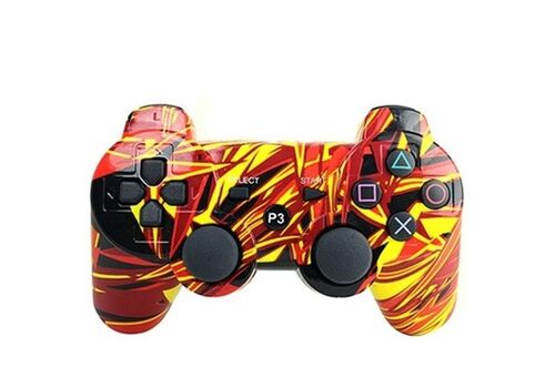 Геймпад для PS3 "DualShock 3 Граффити пламя", фото 48