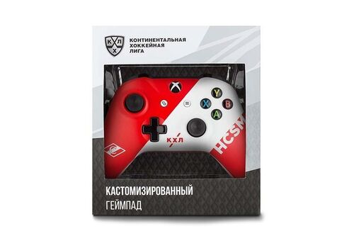 Беспроводной геймпад Xbox One КХЛ "Спартак", фото 50