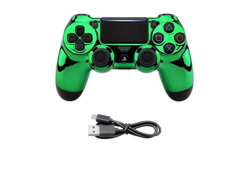 Проводной геймпад для PS4 "Зелёный хром", фото 49