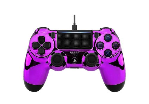 Проводной геймпад для PS4 "Фиолетовый хром", фото 48