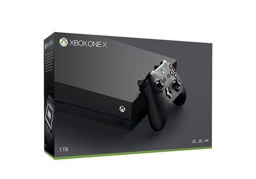 Microsoft Xbox One X Black 1 Tb, фото 48