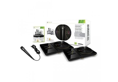 DJ Hero 2 Party Bundle (2 контроллера + микрофон + игра DJ Hero 2 + игра DJ Hero) (Xbox 360), фото 48