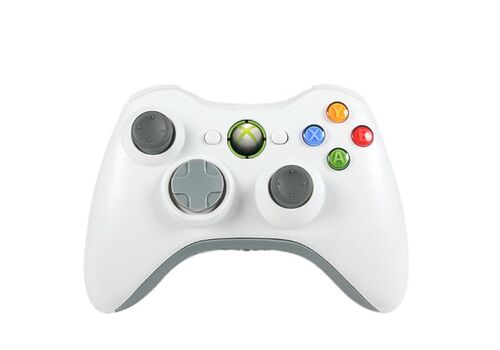 Беспроводной геймпад для Xbox 360 Белый (Б/У), фото 48