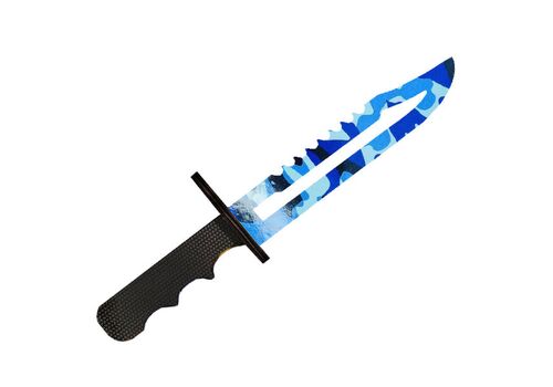 Деревянный штык нож CS:GO | Чистая вода, фото 48