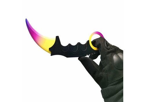 Деревянный нож керамбит CS:GO | Градиент, фото 49