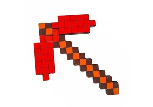 Пиксельная кирка Minecraft | Лава, фото 48