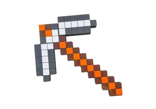 Пиксельная кирка Minecraft | Сталь, фото 48