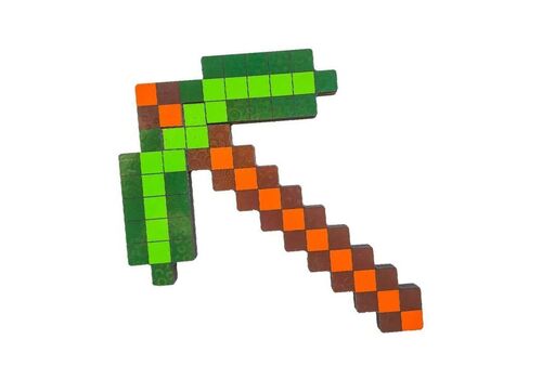 Пиксельная кирка Minecraft | Изумруд, фото 48