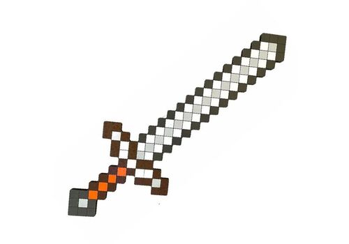 Пиксельный меч Minecraft | Сталь, фото 48