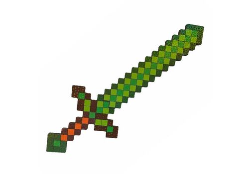 Пиксельный меч Minecraft | Изумруд, фото 48