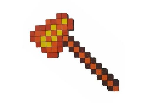 Пиксельный топор Minecraft | Золото, фото 48