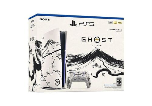 PlayStation 5 Slim Ghost of Yotei Black Limited Edition c приводом (PS5 Slim), фото 48
