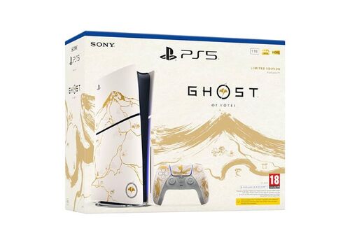 PlayStation 5 Slim Ghost of Yotei Gold Limited Edition c приводом (PS5 Slim), фото 48
