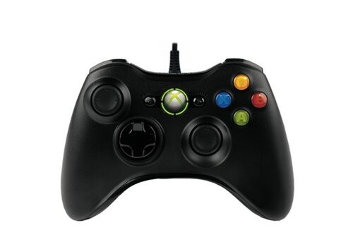 Геймпад проводной для Xbox 360 Черный (Б/У), фото 48