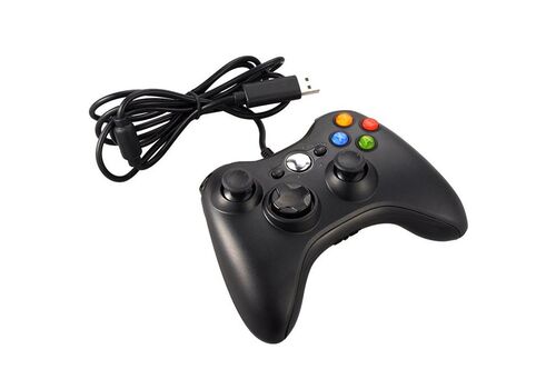 Геймпад проводной для Xbox 360 Черный (Б/У), фото 49