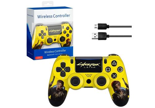 Геймпад PS4 "DualShock 4 V2 Cyberpunk 2077", фото 50