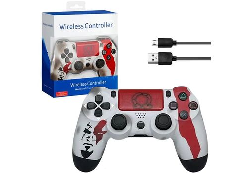 Геймпад PS4 "DualShock 4 V2 God of War Kratos Sparta", фото 49