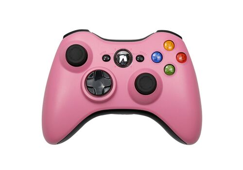 Беспроводной геймпад для Xbox 360 Розовый (Б/У), фото 48
