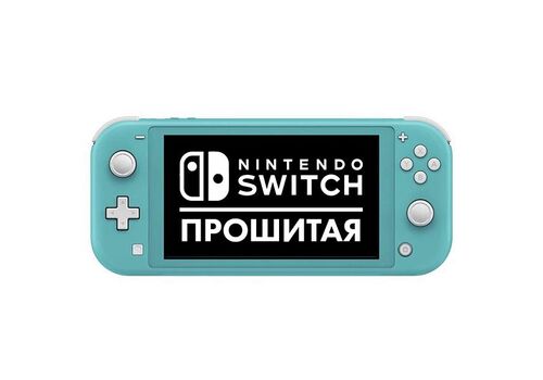 Прошитая Nintendo Switch Lite Бирюзовая (Б/У), фото 48
