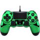 Проводной геймпад для PS4 "Зелёный хром"