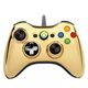 Проводной геймпад для Xbox 360 Золотой хром